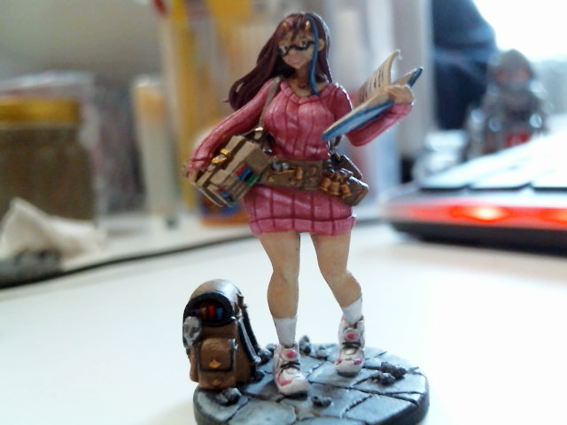 · 30mm Resin Kingdom Death Death High - Archivist
