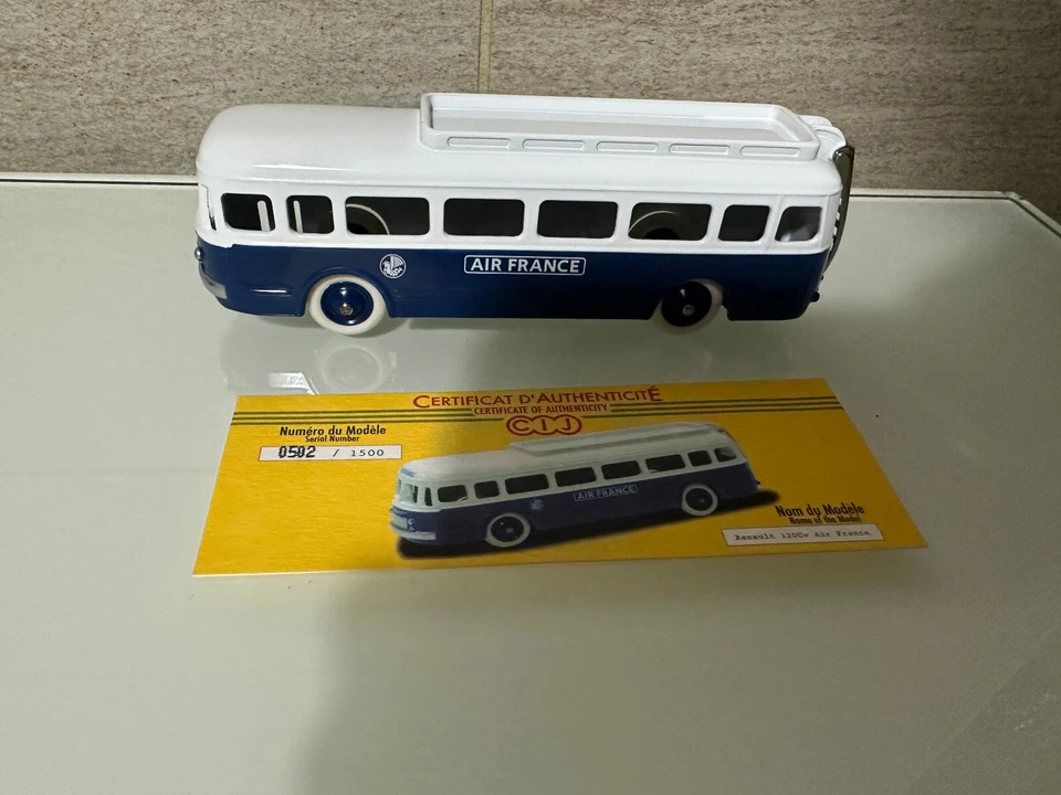 CAR RENAULT 120 CV AIR FRANCE - CIJ - 3/40/AF - LIMITED EDITION 502-1500 - Immagine 2 di 4