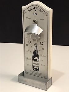 Asas-Tire Bouchon Decapsuleur Mural Biere Ouvre Bouteille Champagne Bois A Decorer Coque Decapsuleur Pour Cuisines À Domicile,Restaurants,Bars,Pub À Domicile, Jardin | Rakuten