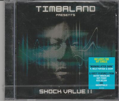 Cd TIMBALAND PRESENTS SHOCK VALUE II ft Nelly Furtado Katy Perry nuovo sigillato
