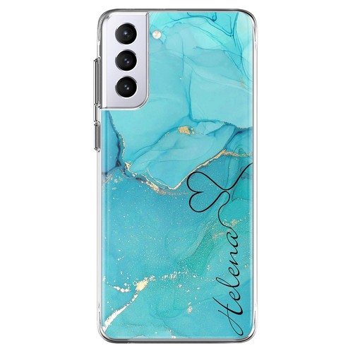 Custodia telefono per Samsung Galaxy A06 A25 A16 A35 cover silicone marmo personalizzata - Foto 91 di 100