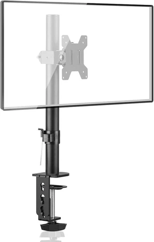 Bracwiser Single Fully Adjustable Monitor Arm Stand Mount for Monitor Computer
