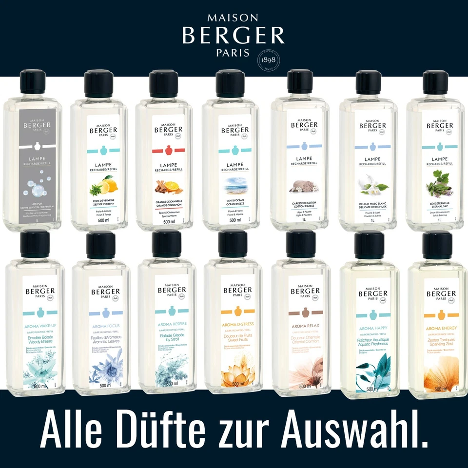 Duft für Lampe Berger von Maison Berger 500ml / 1000ml zur Auswahl - alle Düfte - Bild 2 von 2