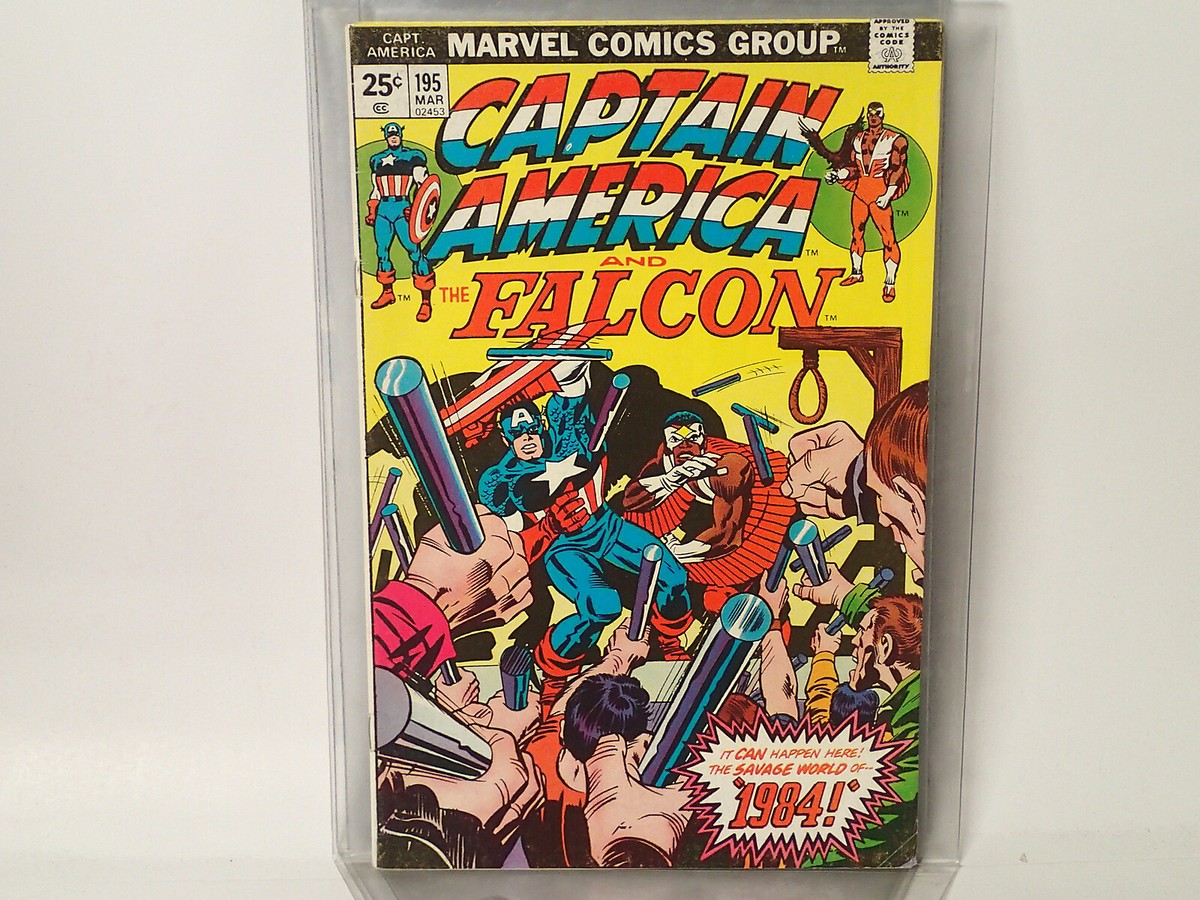 キャプテンアメリカ CAPTAIN AMERICA & The FALCON #195 Marvel Comics 1976 VG/FN FL | eBay