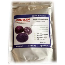 FORUN Premium Purple Cabbage Powder - Natural, Purple