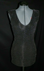 forever 21 black sparkly dress