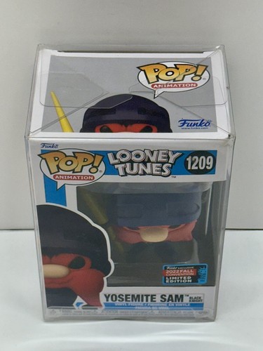 Funko Pop! Looney Tunes Yosemite Sam (Black Knight) #1209 2022 Fall NY Exclusive - Picture 2 of 6