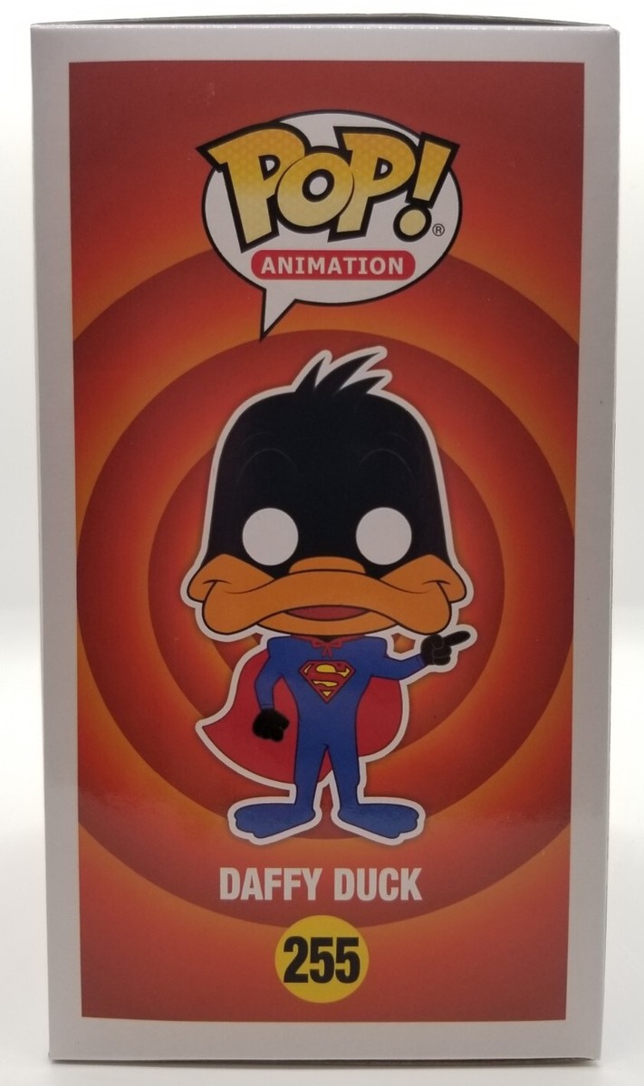 Funko Pop Looney Tunes 255 Daffy Duck (Superman) SDCC 2017