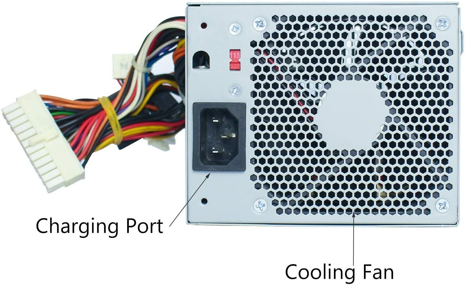 280W Power Supply For Dell OptiPlex GX520 GX620 740 745 755 MH595 MH596