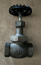 OIC 1" Brass Globe Valve Fig 558 200 WSP 400 WOG Threaded USA made