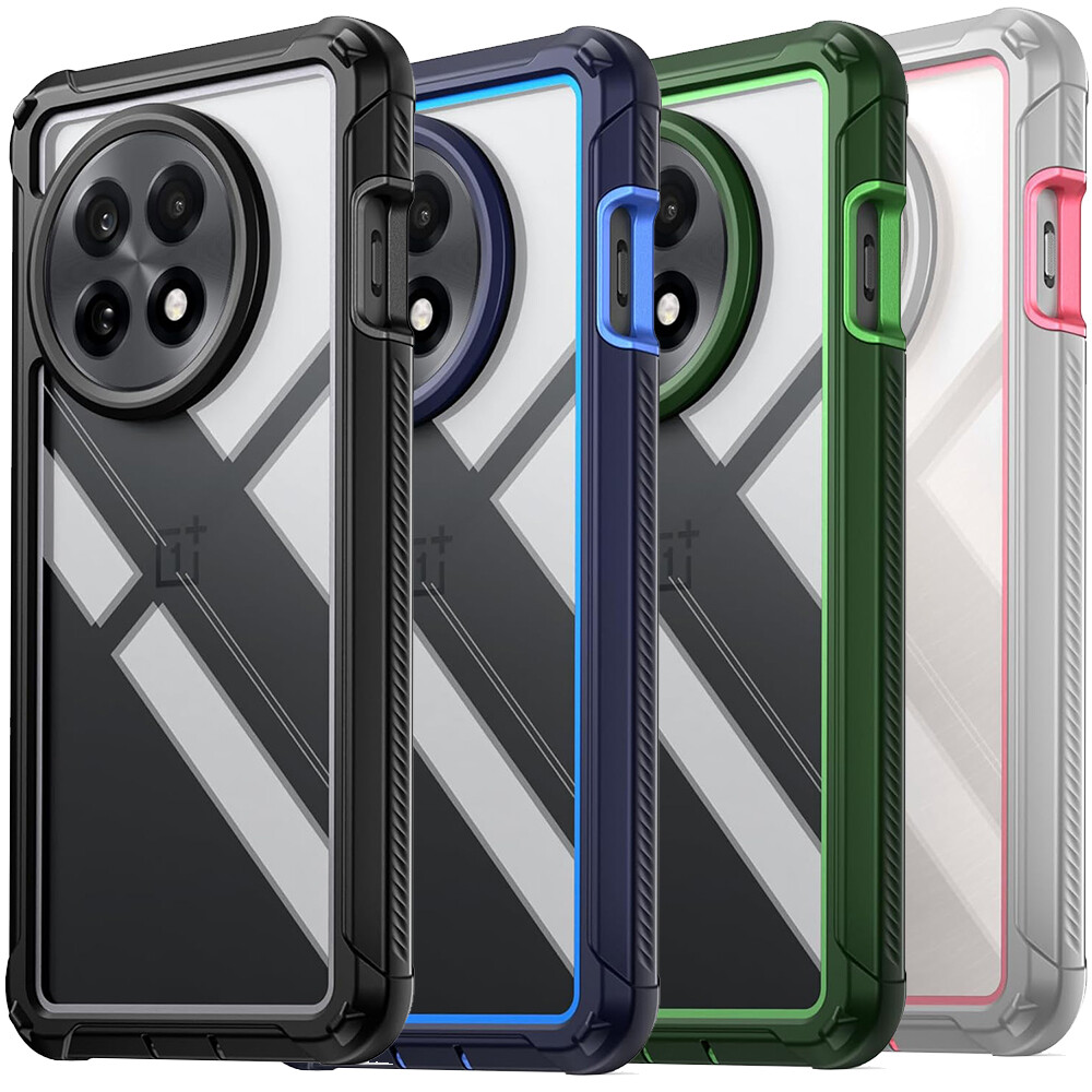 Poetic Case For OnePlus 13R 5G / 13 With Built-in Screen Shockproof Rugged  Cover
