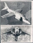 1965 Wire Photo RAF Vertical Takeoff & Land Jet