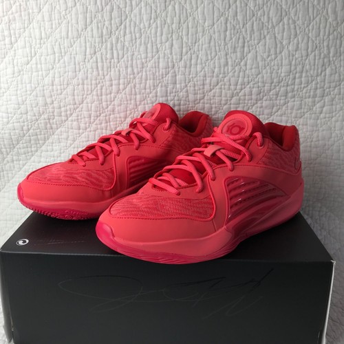 Zapatos de baloncesto Nike KD16 para hombre talla 9,5 'Ember Glow' rojo universitario DV2917-803 - Imagen 7 de 12