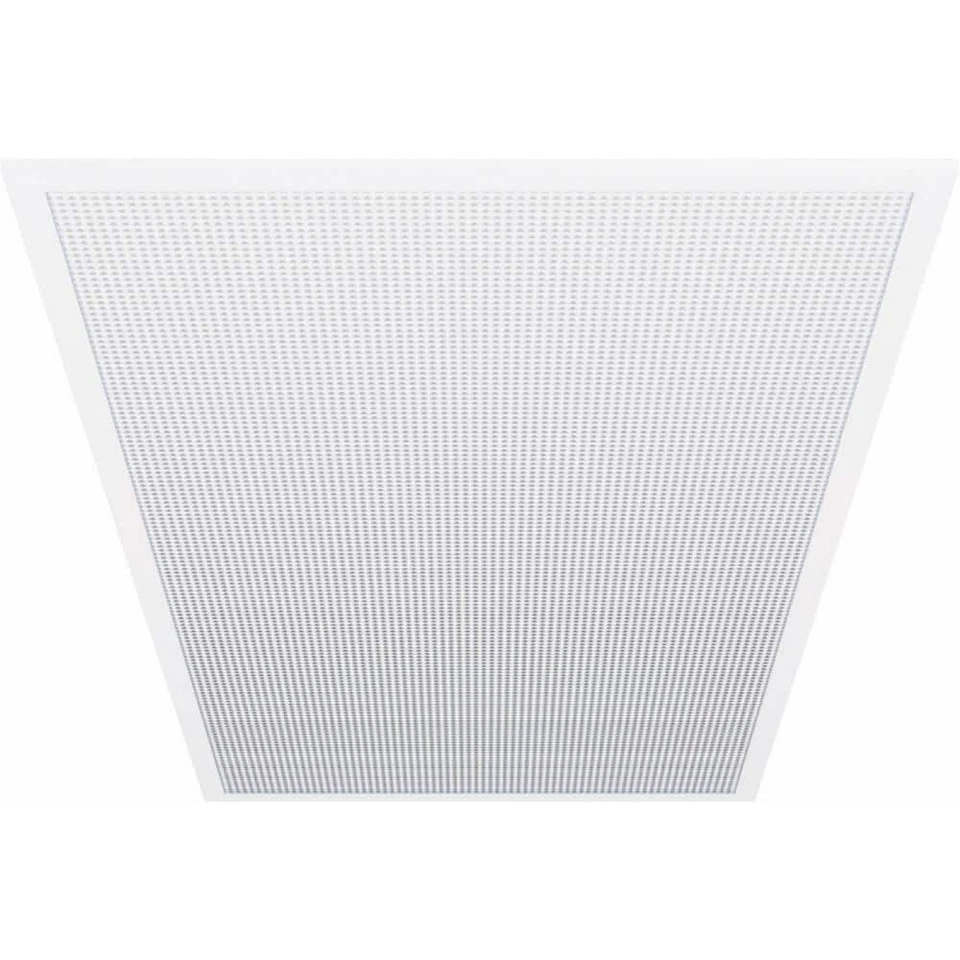 Lithonia 2'x4' LED Drop Ceiling Light Panel  Fixture White Garage Shop Office - Image 3 of 4