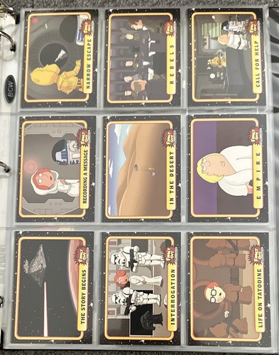 Family Guy Star Wars A New Hope Master Set with 6 Subsets and Case Topper CL1 - Picture 13 of 16