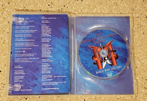 Awesome DVD The Michael Schenker Group World Wide Live 2004 - Picture 2 of 2