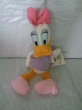 NWT - Disney Store - Daisy Duck - 9" Mini Bean Bag Plush