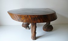 TABLE BASSE TRONC ARBRE DESIGN
