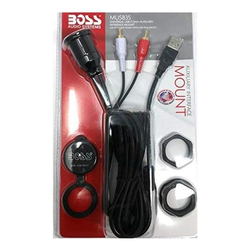 1 Boss Audio Systems MUSB35 Adaptador Universal USB / 3.5MM Auxiliar, 1 Pieza - Imagen 4 de 4