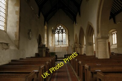 Photo 6x4 The Main Aisle South Moreton Looking down the nave in the main  c2015