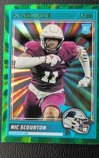 2025 Score - Rookies Nic Scourton #27 Spokes /415 (RC)