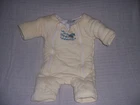 Baby Merlins Magic Sleepsuit Sz Small 3-6 Month 12-18lb Blue Transition Swaddle