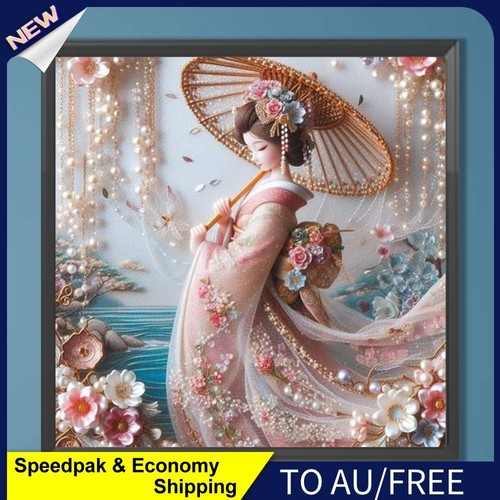 AU 5D DIY Full Round Drill Diamond Painting Beauty Kit Home Decor Art ...