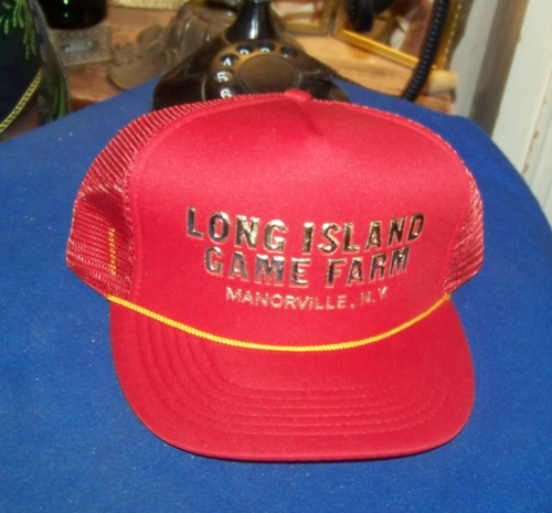 New! Long Island Game Farm Manorville, NY Logo Adult Adjustable Hat | eBay