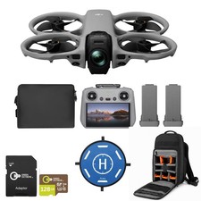 DJI Avata 360 8K Fly More Combo RC 2 128GB Card, Backpack Pad