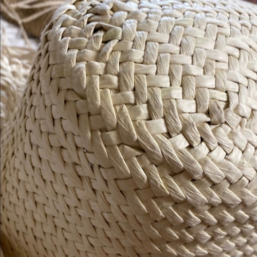Cream Macramé Bag Fringe Woven Tote Beach Pool Vacation Resort Summer - 第 13/15 張圖片