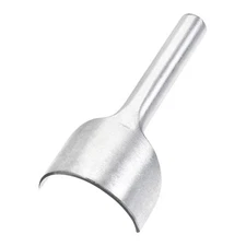 Half-Round Leather Cutter Punch 50mm Strap End Punch Tool for DIY Craft