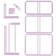 UPTTHOW 9Pcs Bookbinding Easy Scrapbooking Tool for Starter, Complete Great
