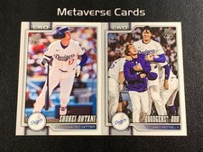 2026 Topps Series 1 Shohei Ohtani Yoshinobu Yamamoto Dodgers Duo Base Lot x 2