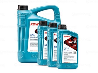 8 Liter (5L+3L) ROWE HIGHTEC SYNT RS DLS SAE 5W-30 BMW Longlife-04 VW 505 00/01