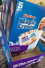 Mr. Clean Magic Eraser Ultra Foamy AllPurpose Cleaner Dawn Cleaning Pad 5 Pk NEW