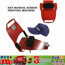 Standard Platen Machine Cap Printer Hat Clamp Silk Screen Printing Equipment