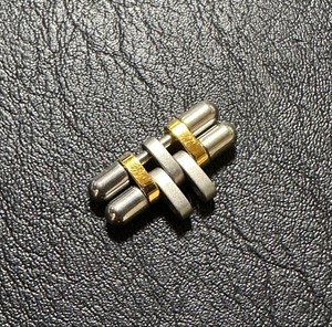 Authentic Cartier Watch Bracelet Link 1 pcs 17 mm, Gold Tone, Gold Plated Gold