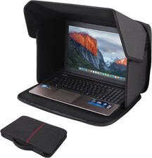 Laptop Sun Shade,Lightweight Laptop Sun Glare Shield Privacy Cover for Working O