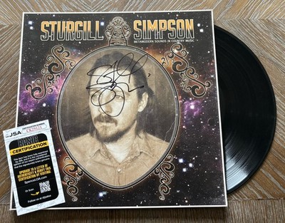 Sturgill Simpson Signed METAMODERN SOUNDS IN COUNTRY MUSIC JSA