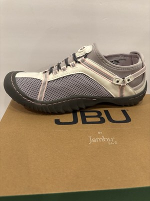 JBU Ladies Sneakers/NEW!!/size 9wide/Off White Blush Color/Tahoe Water Ready