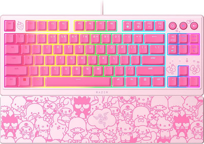 Ornata V3 TKL Gaming Keyboard: Low-Profile Keys - Mecha-Membrane Switches - Uv-C