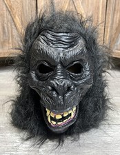 Gorilla Mask Halloween Ape Monkey Costume Party Scary Horror Funny