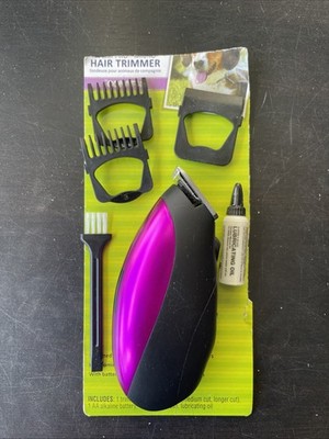 Conair Pet Hair  Micro Trimmer  Top Paw & Attachments For Dogs And Cats - Used