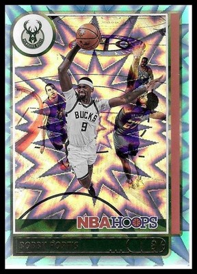 2021-22 Hoops #123 Bobby Portis Teal Explosion