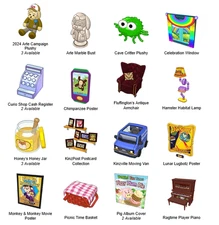 Webkinz Online Items - Pick 3 for $3 (see description)