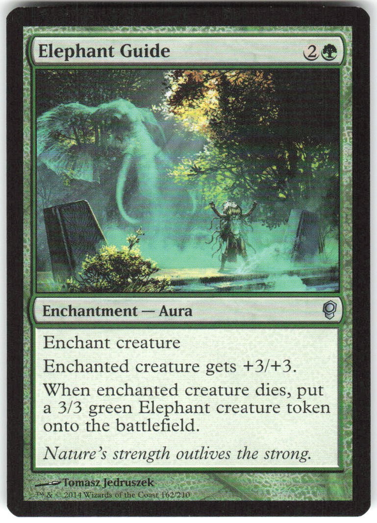 Elephant Guide 162 Conspiracy Magic: The Gathering LP