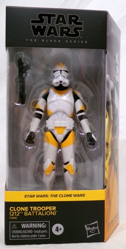 Hasbro Star Wars The Black Series Clone Trooper 212th Battalion 6" Figur Neu