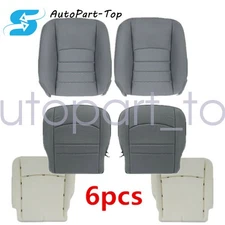 For 2013-2018 Dodge Ram Driver Passenger 1500 2500 3500 Fabric Seat Cover Foam