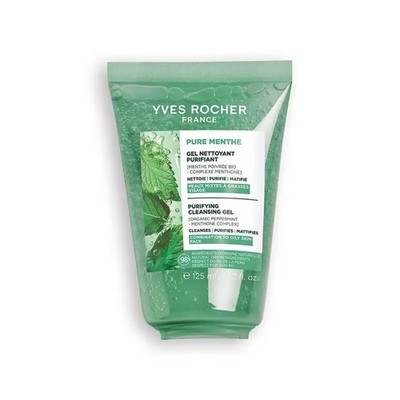 Yves Rocher Pure Menthe Purifying Cleansing Gel 125 ml. / 4.2 fl.oz.
