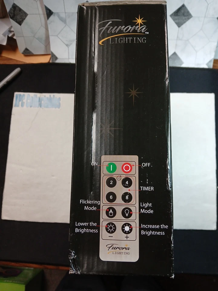 Juego de 8 velas LED sin llama Furora Lighting con control remoto nuevas en caja Foto 2 de 4